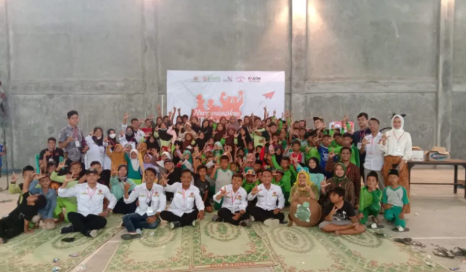 Sukses Aksi Kolaborasi Kuatkan Literasi di Desa